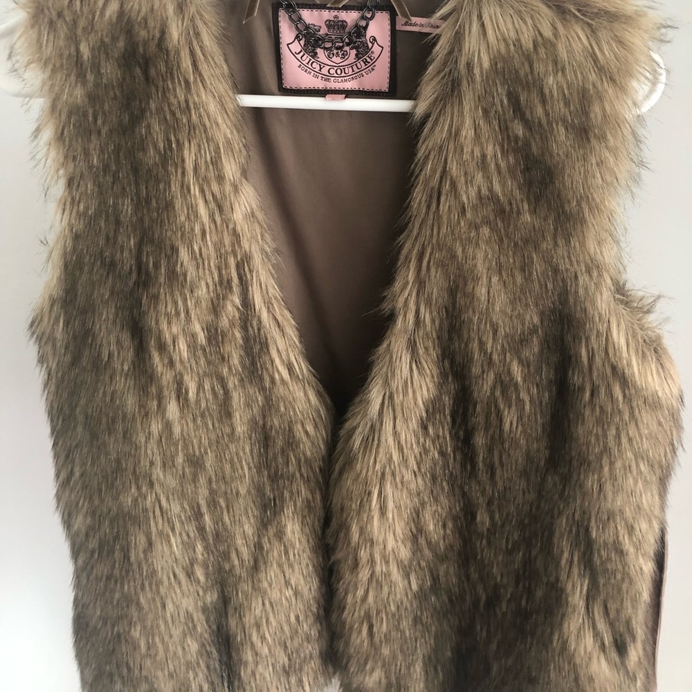 Juicy Couture Faux Fur Vest